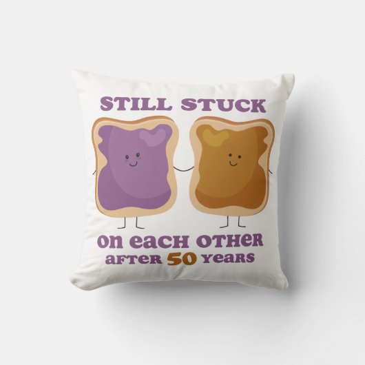 PBJ第50記念日 クッション (正面)