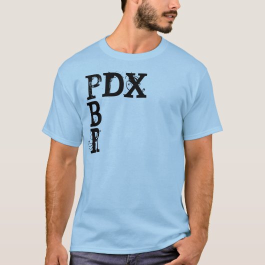 PBRの大会PDX 02.16.09 Tシャツ (正面)
