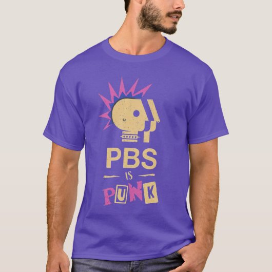 PBSはパンク Tシャツ (正面)