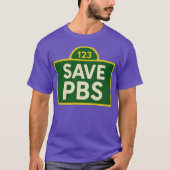 PBSを救え(2) Tシャツ (正面)