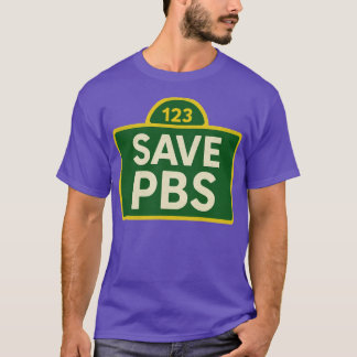 PBSを救え(2) Tシャツ