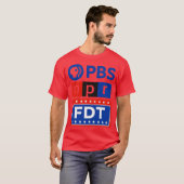 PBSを救え Tシャツ (正面フル)