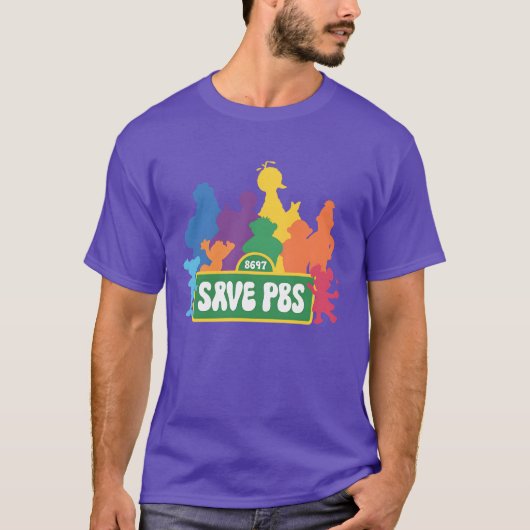 PBSを救え Tシャツ (正面)