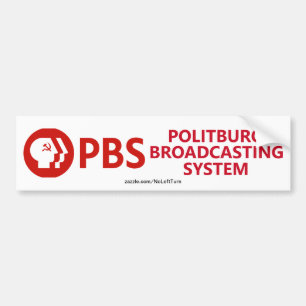 PBSポリトブロ放送システム バンパーステッカー