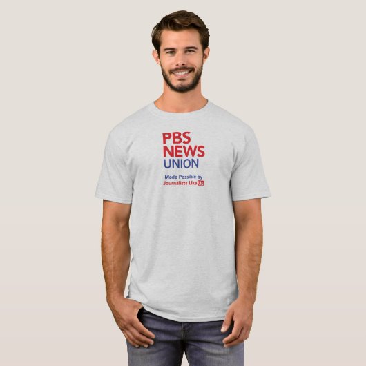 PBS NewsHour Tシャツ (正面フル)