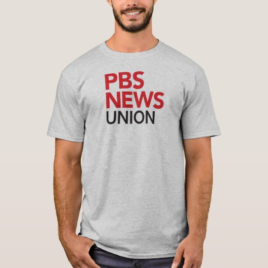 PBS NewsHour Union、タグラインなし Tシャツ (正面)