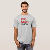 PBS NewsHour Union、タグラインなし Tシャツ (正面フル)