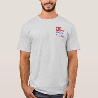 PBS NewsHour Union Tシャツ、サイドにロゴ Tシャツ