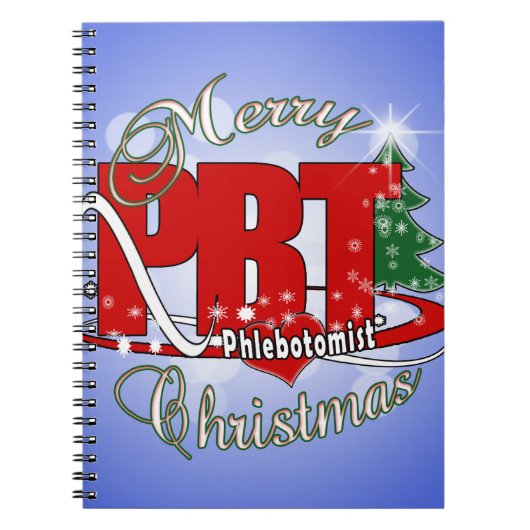 PBTクリスマスフェルトミスト研究所 ノートブック (正面)