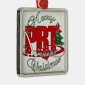 PBTクリスマスフェルトミスト研究所 メタルオーナメント (右)