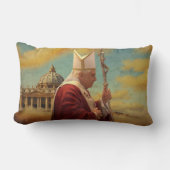 PBXVIレトロ葉書枕 ランバークッション (正面)