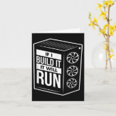 Pcおもしろい Builderシャツ – Computer Builder & Pc カード (黄色い花)