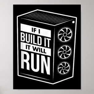 Pcおもしろい Builderシャツ – Computer Builder & Pc ポスター