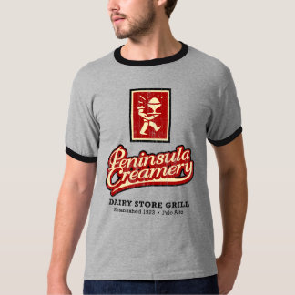 PCすべて(ヴィンテージのクリーム) Tシャツ