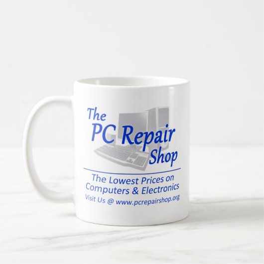 PCの修理工場 コーヒーマグカップ (左)