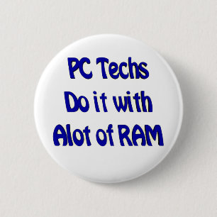 PCの技術ボタン 缶バッジ