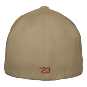 PCアイスクリームマン 刺繍入りキャップ (裏面)