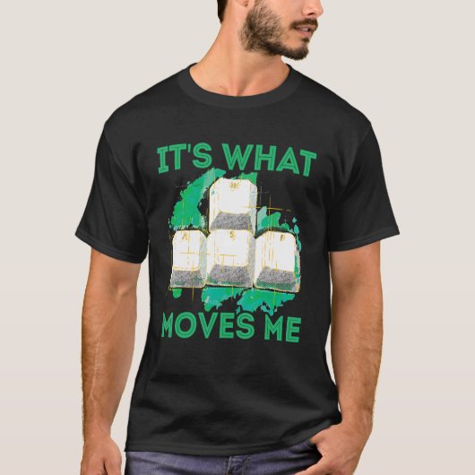 PCゲーマーコンピュータゲームWASDキーボードIt's What M Tシャツ (正面)