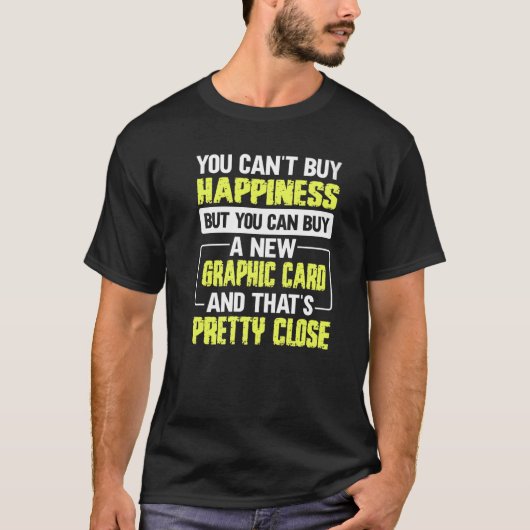 Pcゲーマー引用文用Pcおたく Tシャツ (正面)