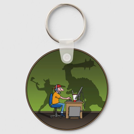 PCゲーマー キーホルダー (正面)