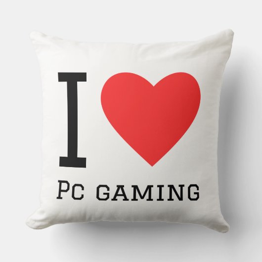 PCゲームが大好き クッション (正面)
