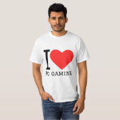 PCゲームが大好き Tシャツ (正面フル)