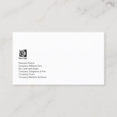 PCテクニシャンコンピュータツールアイコン名刺 名刺 (裏面)