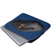 PCマウスカークリック：スーパーカーのスピードで ラップトップスリーブ (正面下部)