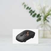 PCマウスカークリック：スーパーカーのスピードで 名刺 (スタンド正面)