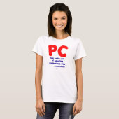 PC定義 Tシャツ (正面フル)