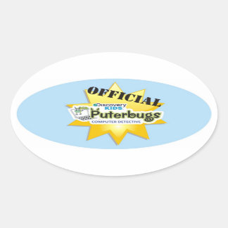 PC用探偵シール 楕円形シール