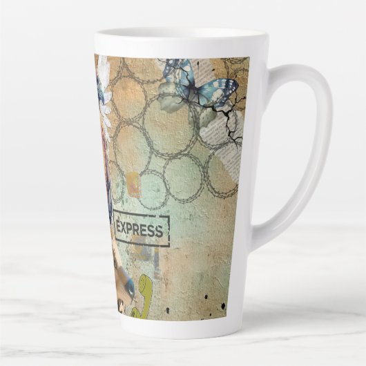 PC2511 - Angel Hawk カフェラテマグ (右)