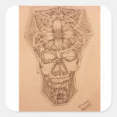 PC-スカル スクエアシール (正面)