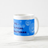 PC – 政治的公正 コーヒーマグカップ (正面右)