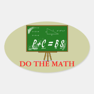 PC=BS math2 楕円形シール