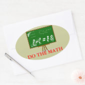 PC=BS math2 楕円形シール (封筒)