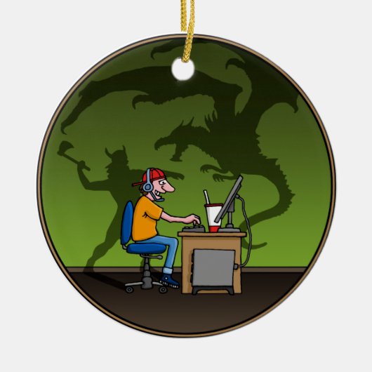 PC Gamer セラミックオーナメント (正面)