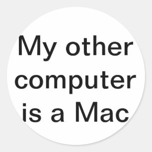 PC/laptopのユーザーのためのステッカー ラウンドシール
