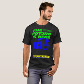PC VRコンソールゲーマーバーチャルリアリティタイム Tシャツ (正面フル)