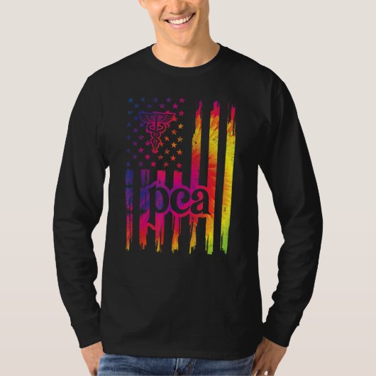 Pca患者誇りを持った補気に助Pcaナース Tシャツ (正面)