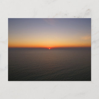 PCBの夕焼け願い ポストカード