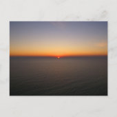 PCBの夕焼け願い ポストカード (正面)