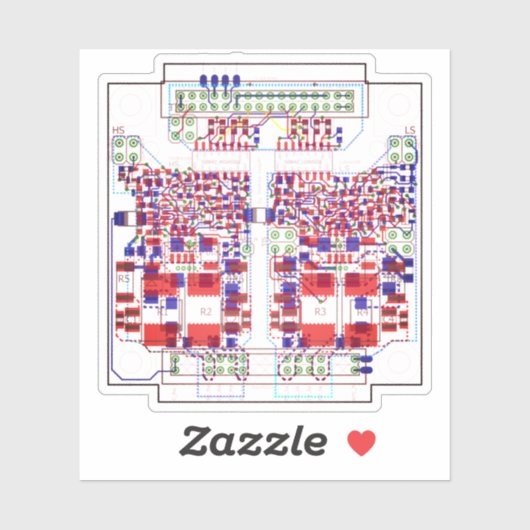 PCB Printed Circuit Board Leiterplatine Sticker シール (シート)