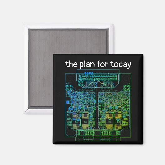 PCB Printed Circuit Board Platine mit Plan マグネット (正面/裏面)