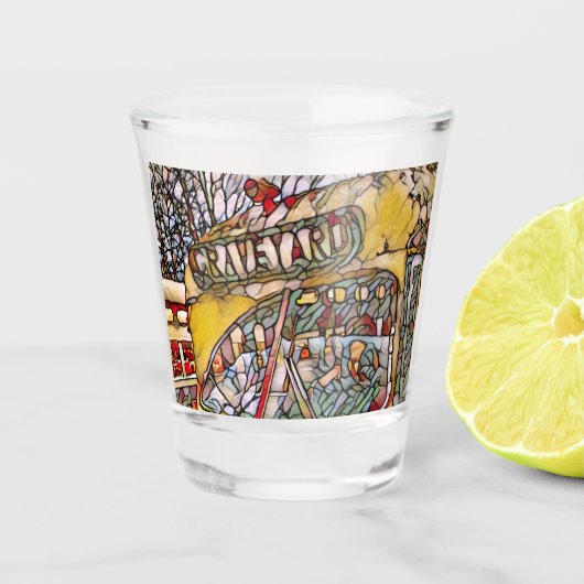 PCC墓地ステイングラスのショットグラス ショットグラス (正面)