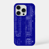 PCC設計図iPhoneケース iPhoneケース (裏面)