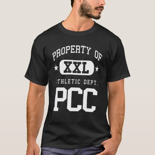 PCC XXL Athletic School Property Tシャツ (正面)