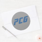PCG ラウンドシール (封筒)