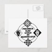 PCGMNロゴ付きはがき ポストカード (正面/裏面)