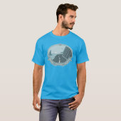 PCHの巻く照ること Tシャツ (正面フル)